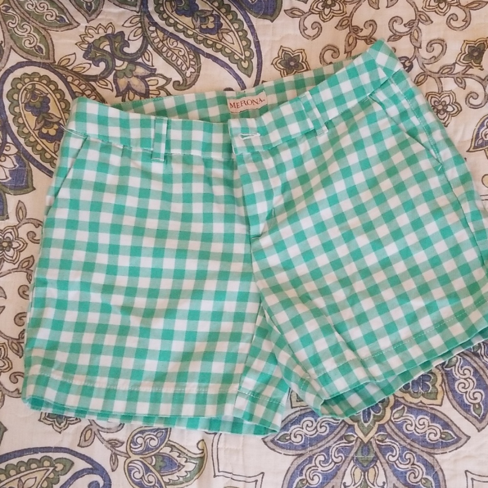 Gingham shorts